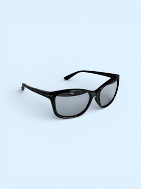 Oakley Black Sunglasses with Mirrored polarized Lenses